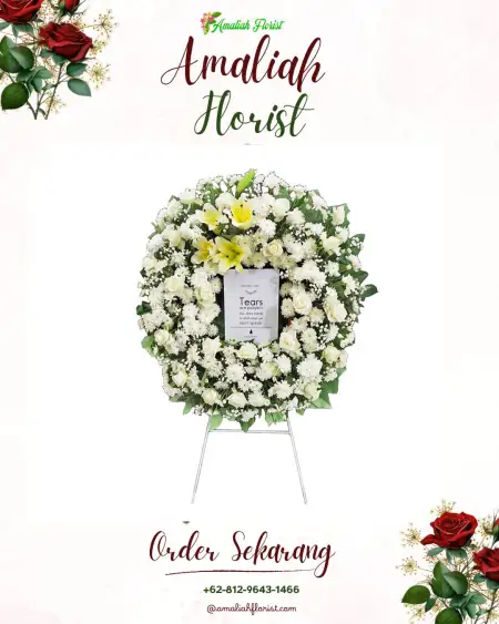 Krans Bunga Duka Gubu Kusuma